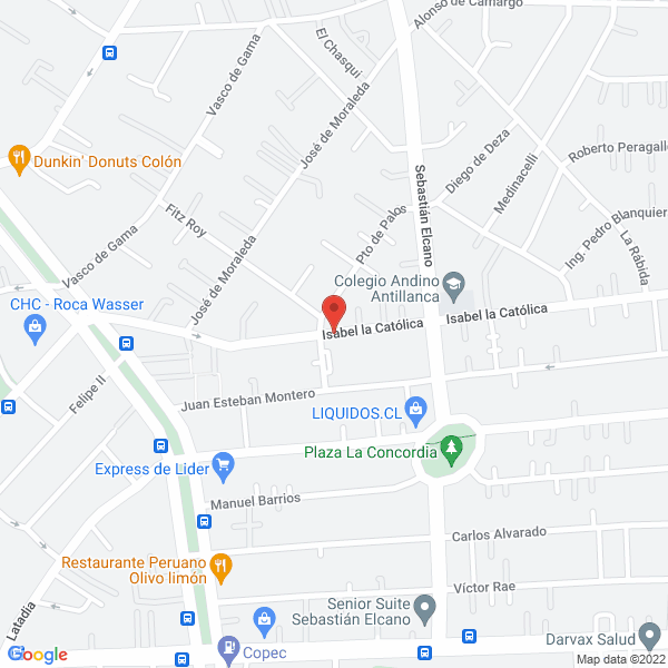 Map of Lantek SPA