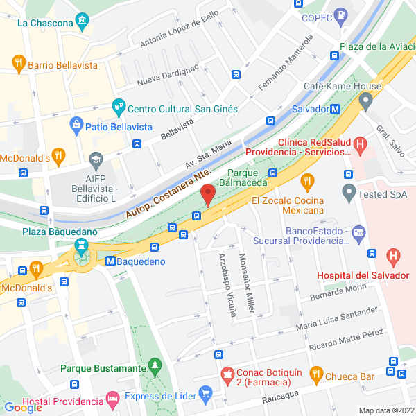 Map of La Fabrica Digital