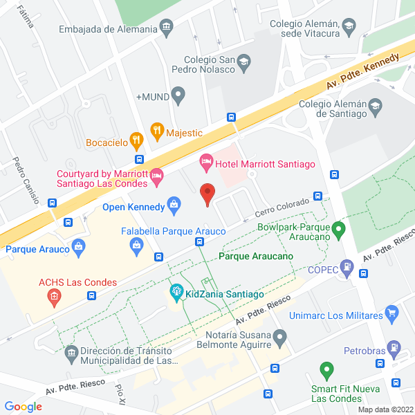 Map of Mallas De Protección Acaro-Clean