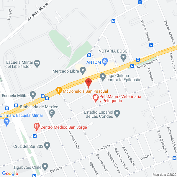 Map of Mtm S.A.