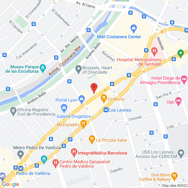 Map of Metacontrol Ingenieros S.A.