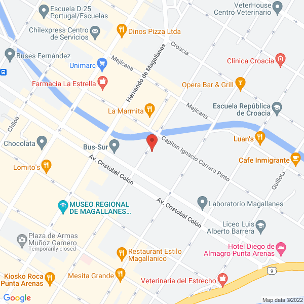 Map of Ministerio de Justicia