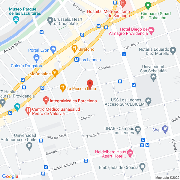 Map of Montes Videla, María Angélica