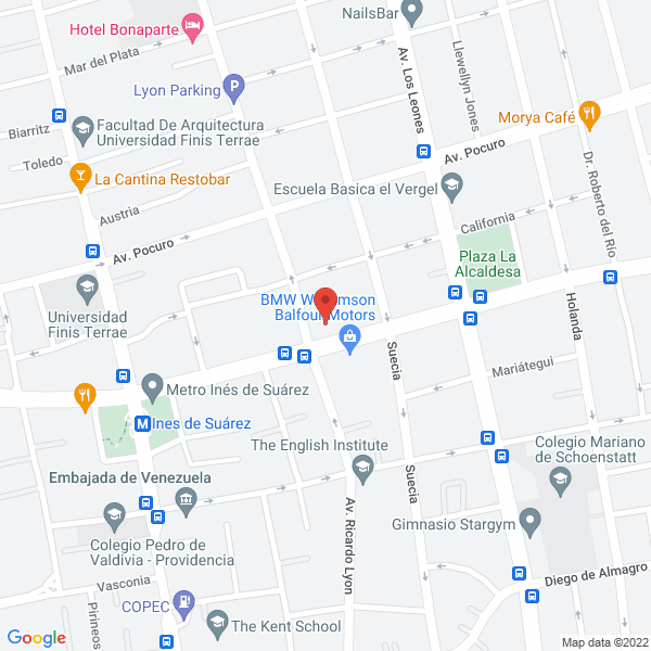 Map of Muñoz Tapia Digna Traducciones Inglés-Portugués