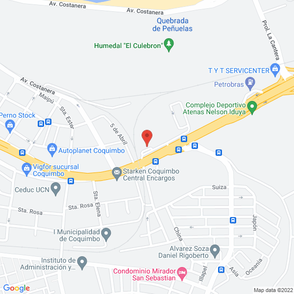 Map of Mc Motos