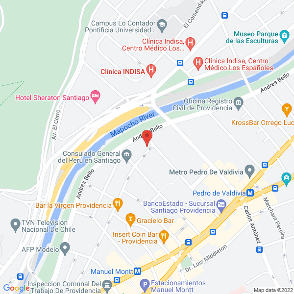 Map of Medela Chile