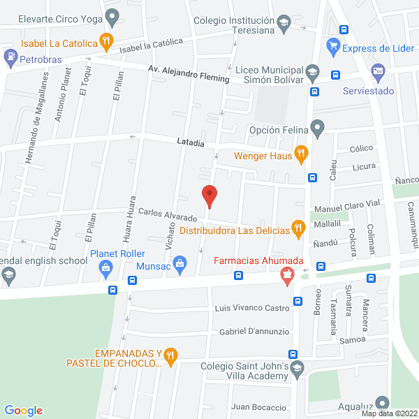 Map of Masajes Terapeuticos y de Relajación Bilbao Alto