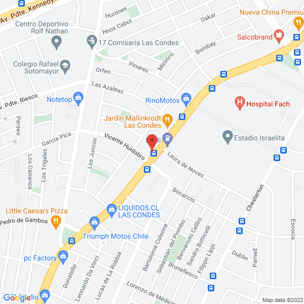 Map of Megahertz Ltda.