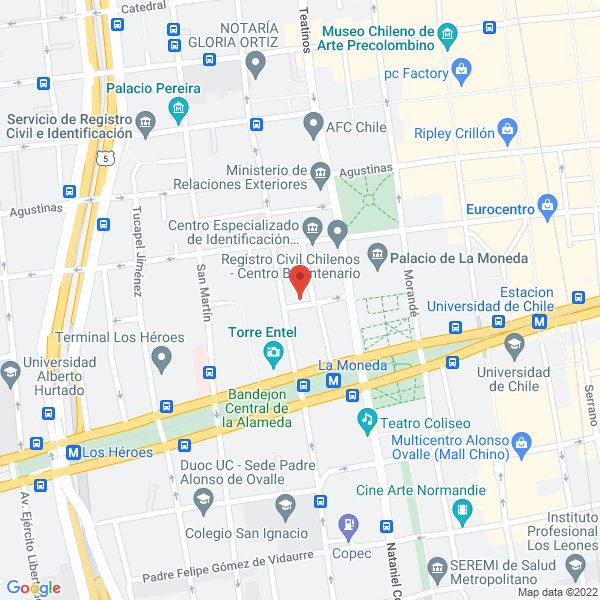 Map of Menoyo & Hnos. Ltda.