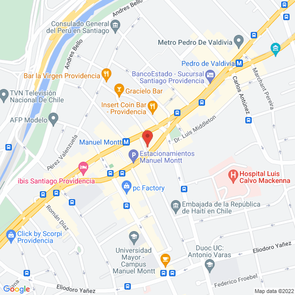 Map of MG Centro de Ploteo