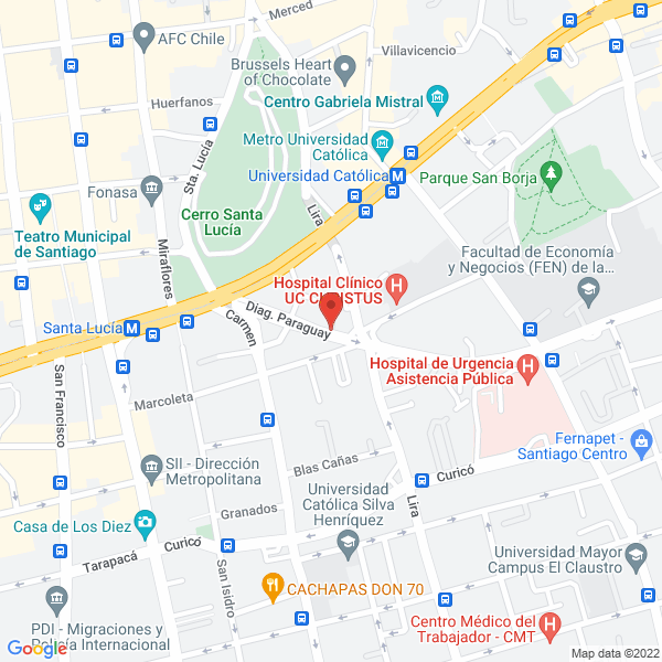Map of Macroscope Chile