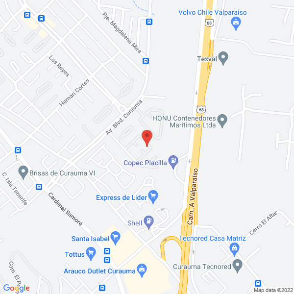 Map of Mediterra Ingeniería Ltda.