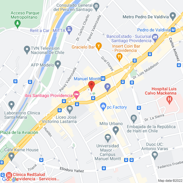 Map of Minimarket Verdulería El Chaguito