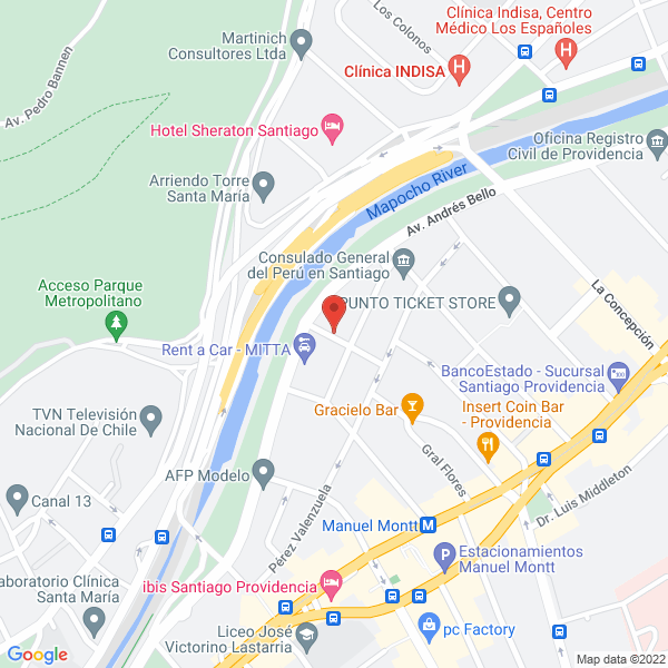 Map of Market In S.A.