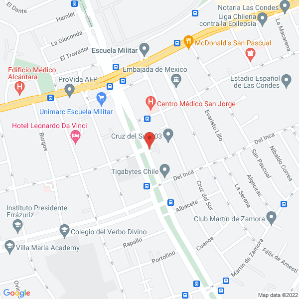 Map of Manterola Propiedades