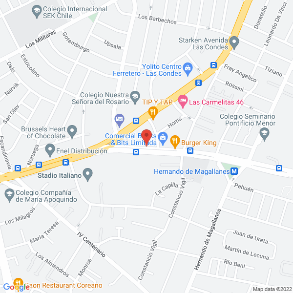 Map of Muebles para Oficina Okoffice