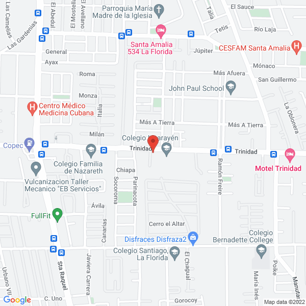Map of Maquinaria Zanjadoras Oscar Nordio