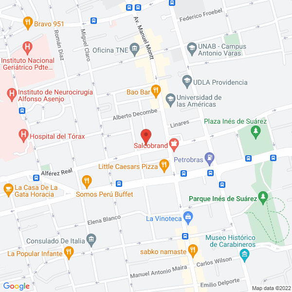 Map of Minerales Industriales Ltda.