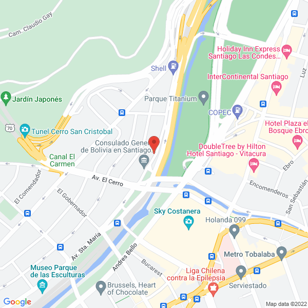 Map of Mastransporte