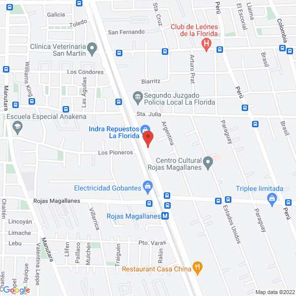 Map of Muebles para Cocinas Decolux