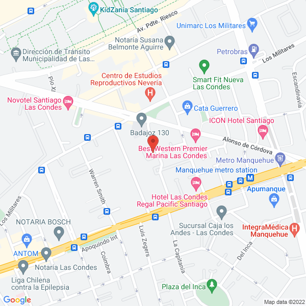 Map of MC Toner