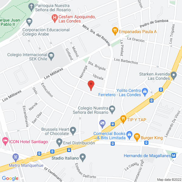 Map of Mj Gestion