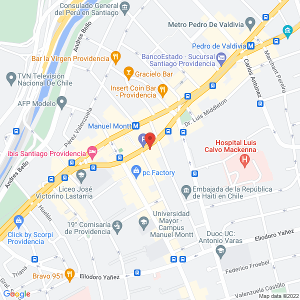 Map of Montero Producciones