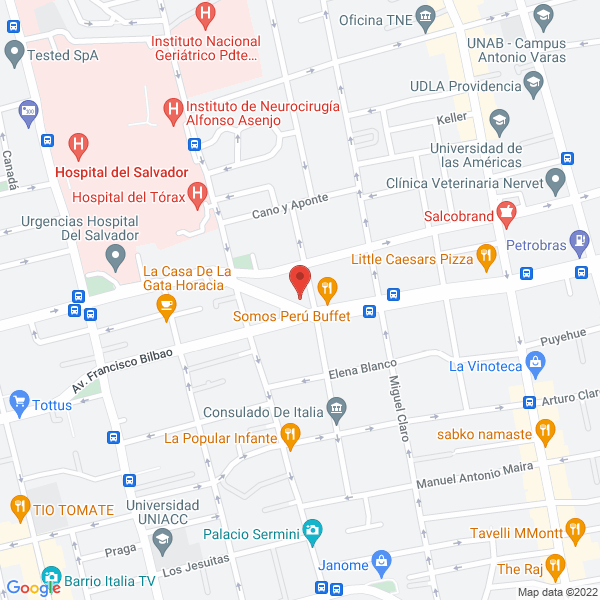 Map of Misraet Ltda.