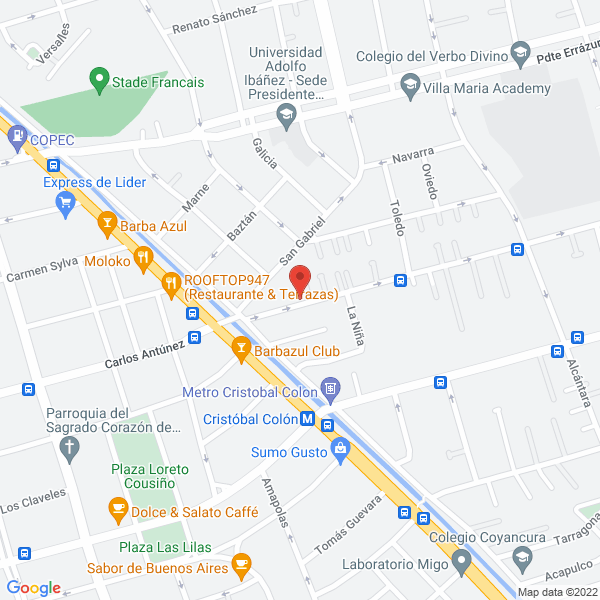 Map of Moa Chile Fundacion Mokichi Okada