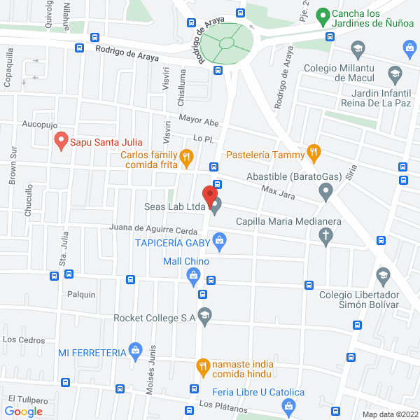 Map of Medios de Cultivo Micro Plus Ltda.