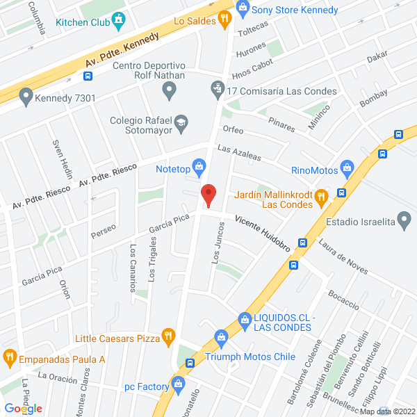 Map of Marisol Rosa Vergara Gajardo