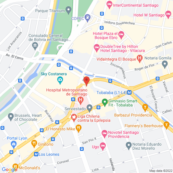 Map of Munita Orueta Mireya