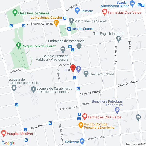 Map of Maria Magaly Del Carmen Gonzalez Saldana