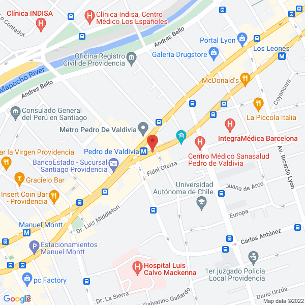 Map of Móvil Group División Automotriz