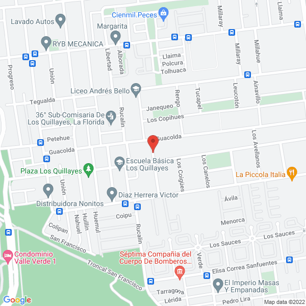 Map of Montarc Ltda.