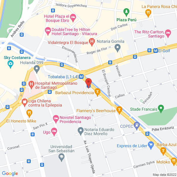 Map of Margarita Producciones