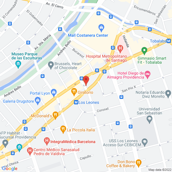 Map of Manicure y Centro de Estética Only Nails