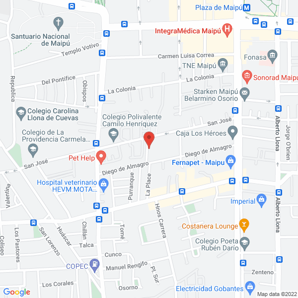 Map of Manager Corredor de Seguros