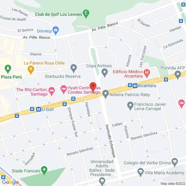 Map of Naviera Chilena del Pacífico