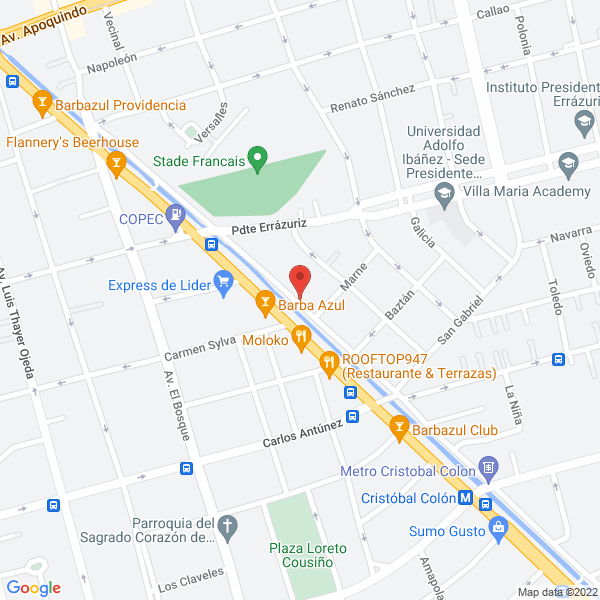 Map of Netred.Cl S.A.