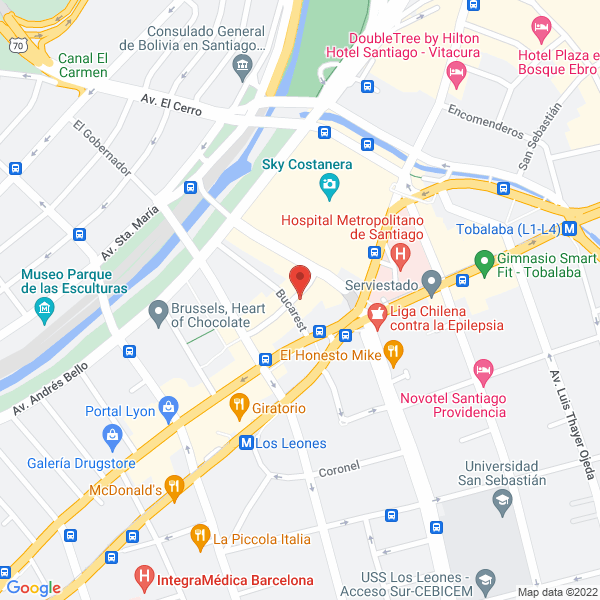 Map of N & V Consulting