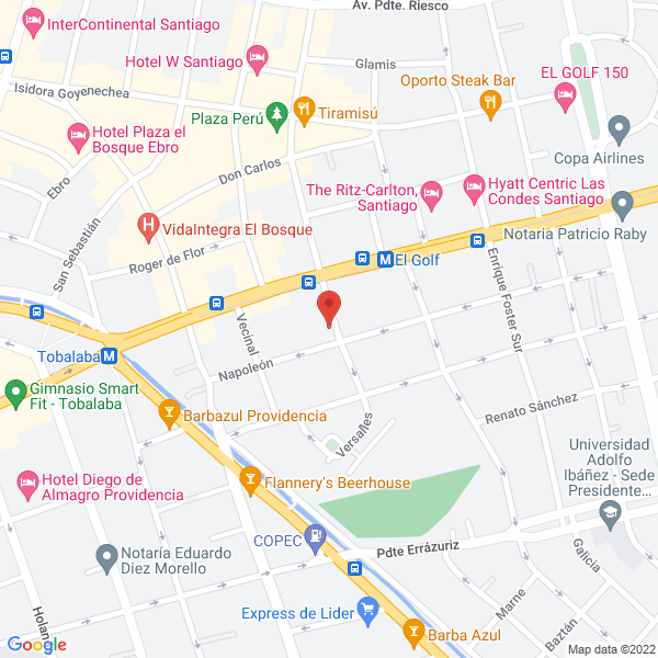 Map of Notebooks y Servicio Técnico Trebolchile