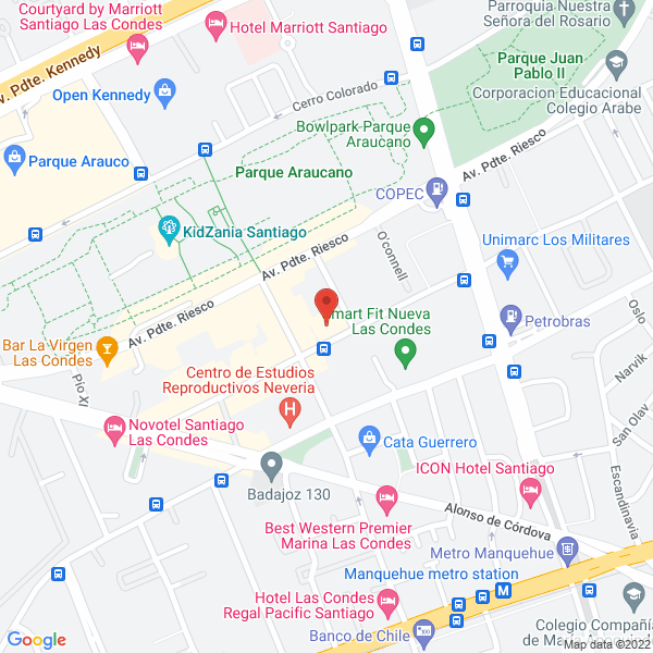 Map of Novo Nordisk