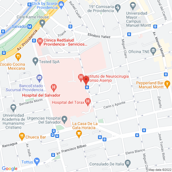 Map of Neurocirugía de Alta Complejidad