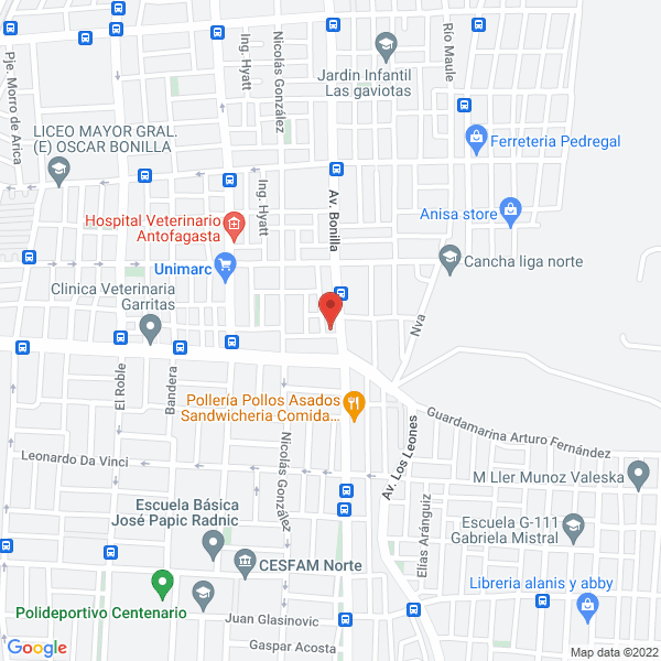 Map of Nelly Gas