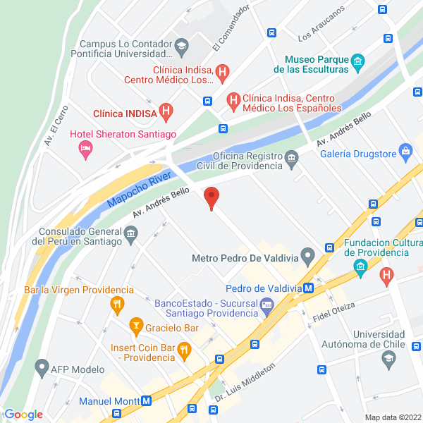 Map of Orión 2000 S.A.