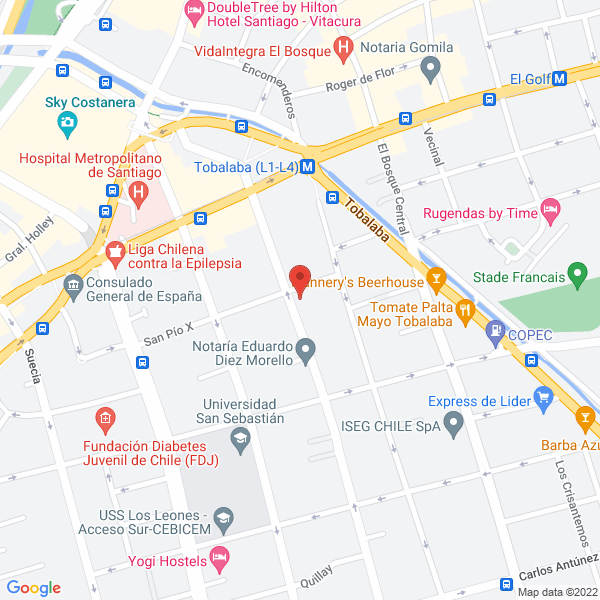 Map of Ormeño Quintana Andrea del Pilar