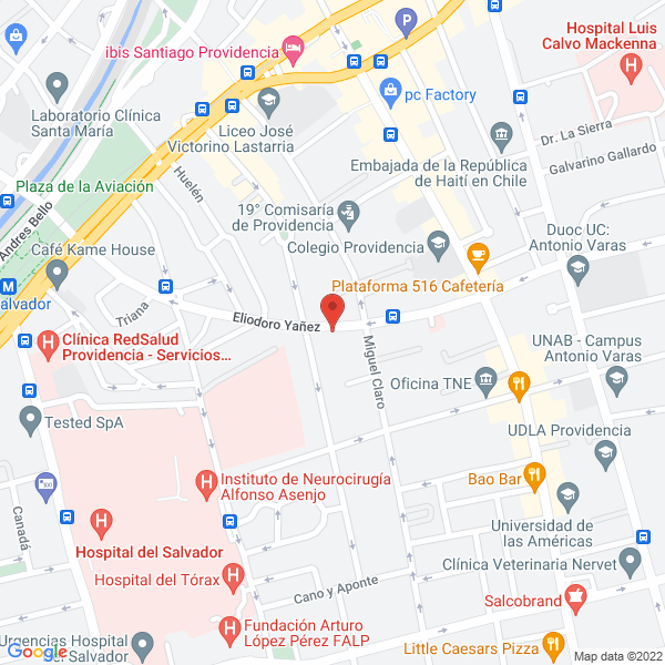 Map of Ortoprotec