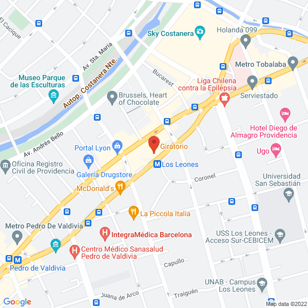 Map of Otecod Capacitaciones Ltda