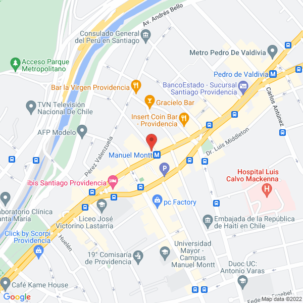 Map of Oryggen Ingeniería y Desarrollo